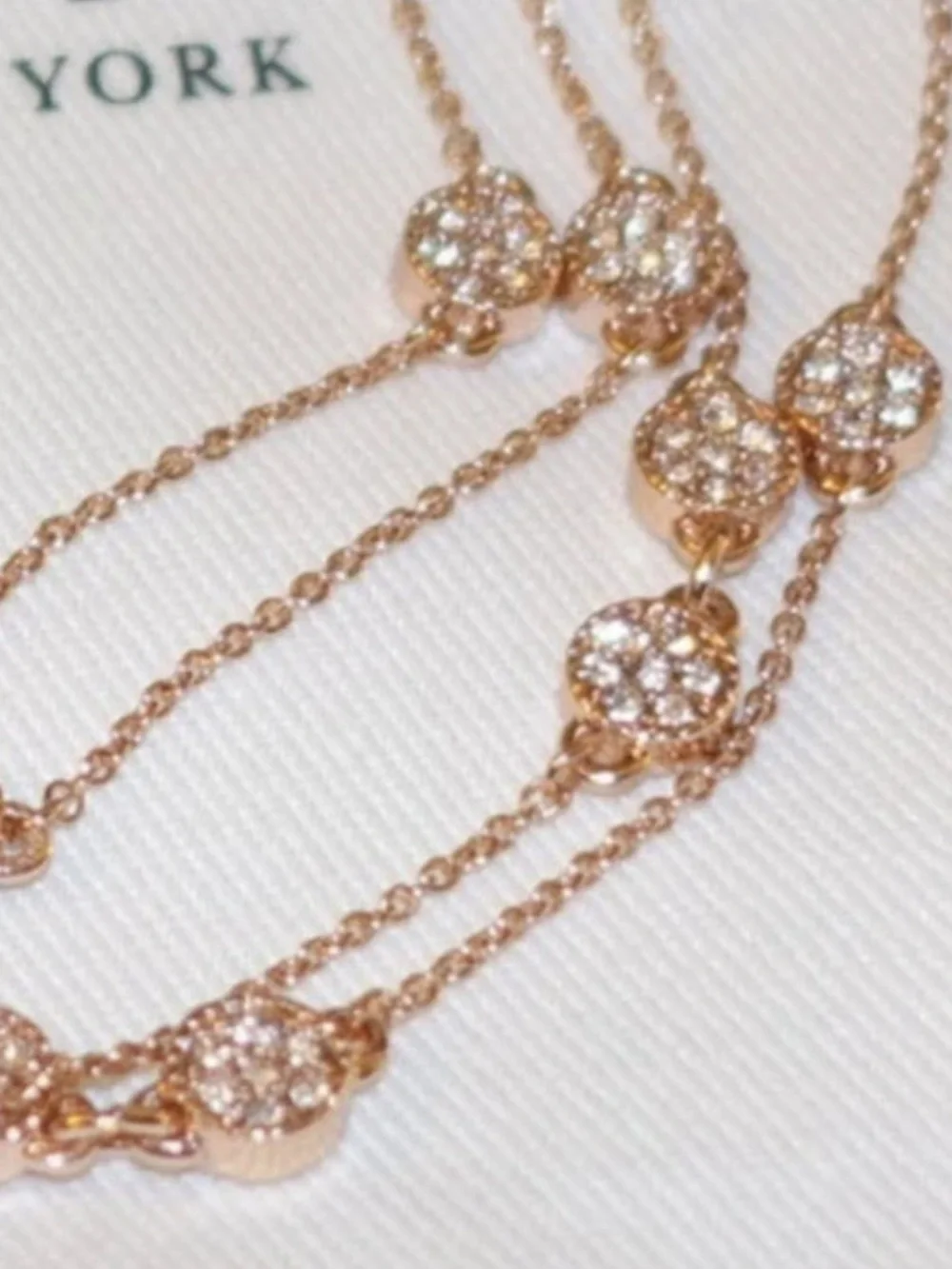 KATE SPADE GATSBY GOLD DOT MINI SCATTER NECKLACE NWT